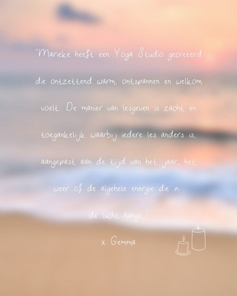 Instagram post from yogastudioveenendaal. This post is in position 4.